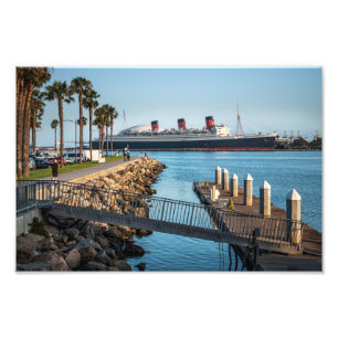 Die Queen Mary Long Beach Kalifornien Fotodruck
