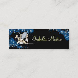 Die Queen ~ Visitenkarte / Calling Card Telefonnummerkarte