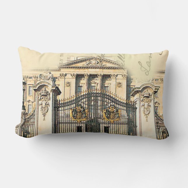 Die Queens-Zuhause Lendenkissen (Vorderseite)