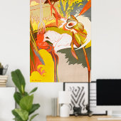 Die Quelle des Bösen - Fatale Jugendstil Poster (Heimbüro)