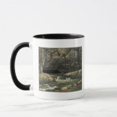 Die Quelle des Loue oder des La Grotte Sarrazine Tasse (Links)