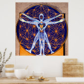 "Die Quelle innerhalb der Quelle innerhalb der Que Poster (Küche)