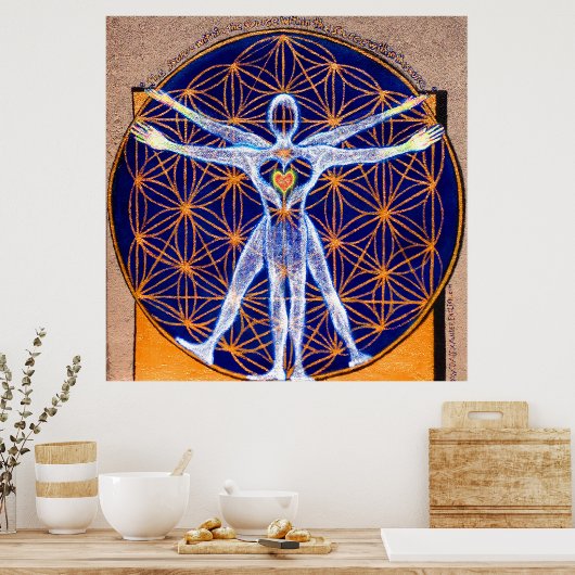 "Die Quelle innerhalb der Quelle innerhalb der Que Poster (Küche)