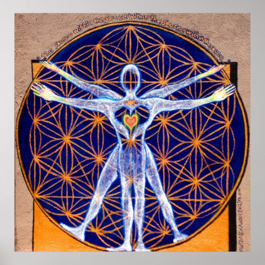 "Die Quelle innerhalb der Quelle innerhalb der Que Poster (Vorne)