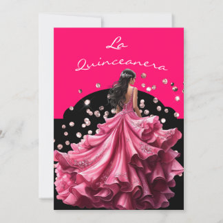 Die Quinceanera-Einladung Einladung