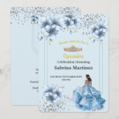Die Quinceanera-Einladung Einladung (Vorne/Hinten)