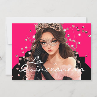 Die Quinceanera-Einladung Einladung