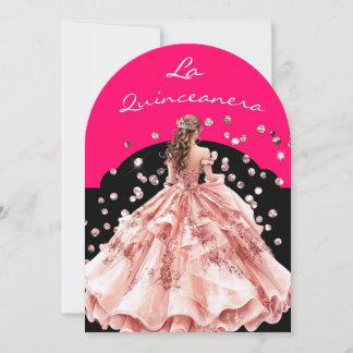 Die Quinceanera-Einladung Einladung