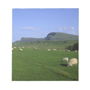 Die Quiraing-Berge, Insel Skye, Highlands, Notizblock