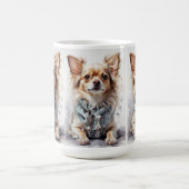Die Quirky Dog Log Tasse"Pfade & Schlucken Verwandlungstasse (Zentrum)