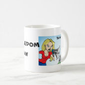 Die Quirl-Geächtet-Tasse Kaffeetasse (VorderseiteRechts)