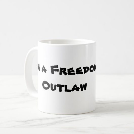 Die Quirl-Geächtet-Tasse Kaffeetasse (Vorderseite Links)