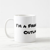 Die Quirl-Geächtet-Tasse Kaffeetasse (Links)