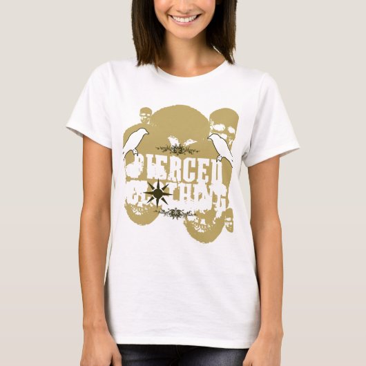 Die Raben senden T-Shirt (Vorderseite)