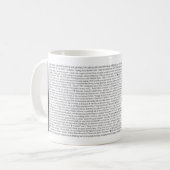 Die Raben-Tasse Kaffeetasse (Vorderseite Links)