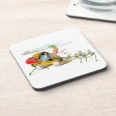 Die Rache der Vege-Männer Untersetzer (Linke Seite)