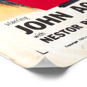 Die Rache des klassischen Horror-Posters von 1955 Poster (Ecke)