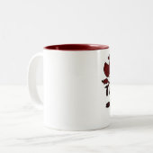 Die Rache eines Ochsen Zweifarbige Tasse (Vorderseite Links)