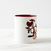 Die Rache eines Ochsen Zweifarbige Tasse (Mittel)