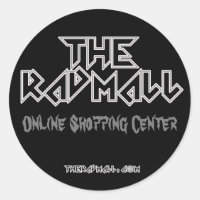 Die Rad Mall "Headbanger" 3in Stickers