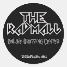 Die Rad Mall "Headbanger" 3in Stickers