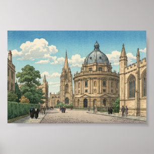 Die Radcliffe Camera der Universität Oxford   Poster