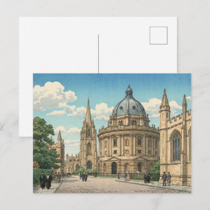 Die Radcliffe Camera der Universität Oxford Postkarte