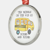 DIE RÄDER AM BUS ORNAMENT AUS METALL (Links)