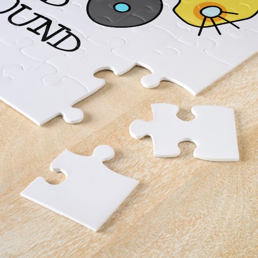 DIE RÄDER AM BUS PUZZLE (Seite)