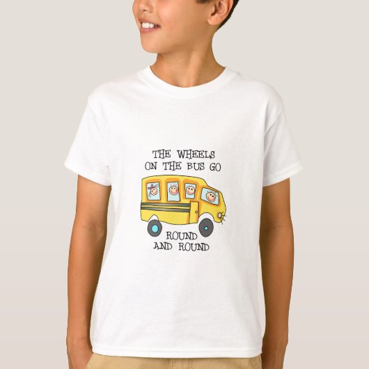 DIE RÄDER AM BUS T-Shirt (Vorderseite)