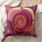 Die Räder des Zeitpolsters Kissen (Decke)