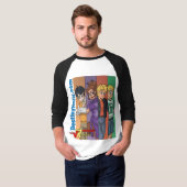 Die Radikale - Hauptleitung geworfener T-Shirt (Vorne ganz)