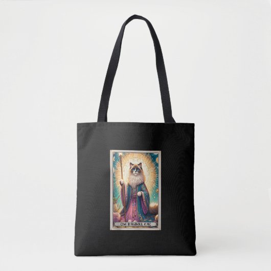 Die Ragdoll Cat Tarot Card Cat Tasche (Vorderseite)
