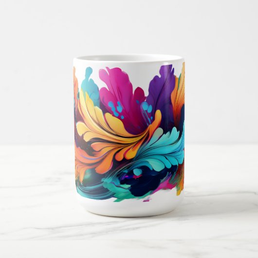 Die Raging-Blätter Kaffeetasse (Mittel)