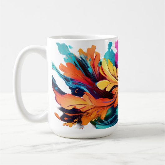 Die Raging-Blätter Kaffeetasse (Links)