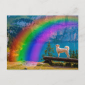 Die Rainbow Bridge Gedicht, In Erinnerung an einen Postkarte (Vorderseite)