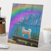 Die Rainbow Bridge Gedicht, In Erinnerung an einen Sockelschild (In Situ)