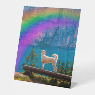 Die Rainbow Bridge Gedicht, In Erinnerung an einen Sockelschild