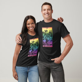 Die (Rainbow) Empress RWS Tarot Card T-Shirt