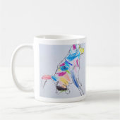 Die Rainbow Hund-Tasse Kaffeetasse (Links)