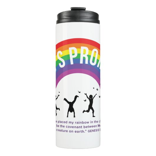 Die Rainbow Truth Genesis 9 Kids Thermal Tumbler Thermosbecher (Vorderseite)