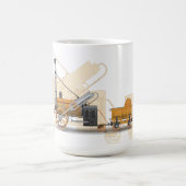 Die Rakete Kaffeetasse (Mittel)