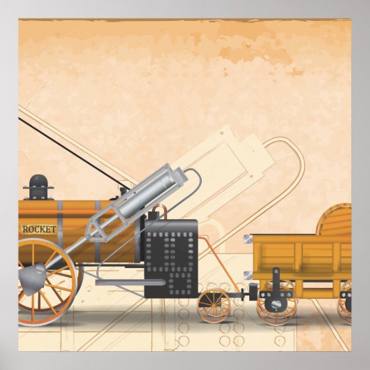 Die Rakete Poster (Vorne)