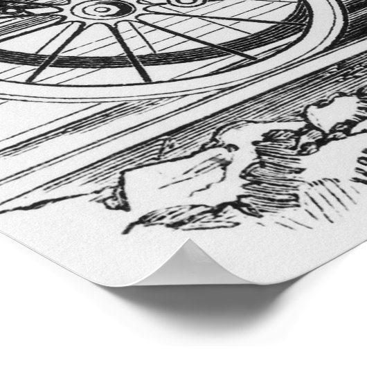 Die "Rakete" Poster (Ecke)