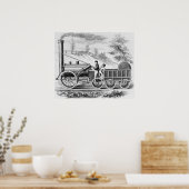 Die "Rakete" Poster (Küche)