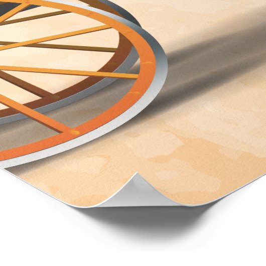 Die Rakete Poster (Ecke)