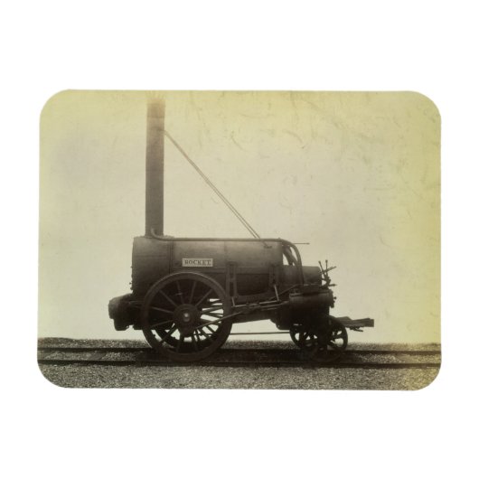 Die "Rakete" von George Stephenson (1781-1 Magnet (Horizontal)