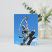 Die Raketentrower-Postkarte Postkarte (Stehend Vorderseite)