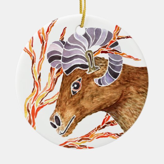 Die Ram - Jesse Tree Keepake Ornament (Vorne)