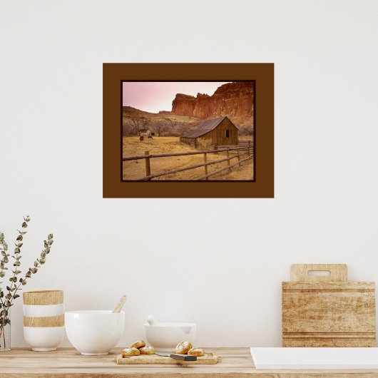 Die Ranch Poster (Küche)